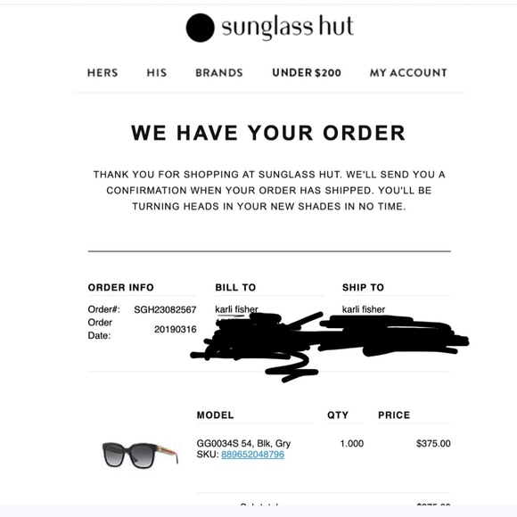 Gucci sunglasses